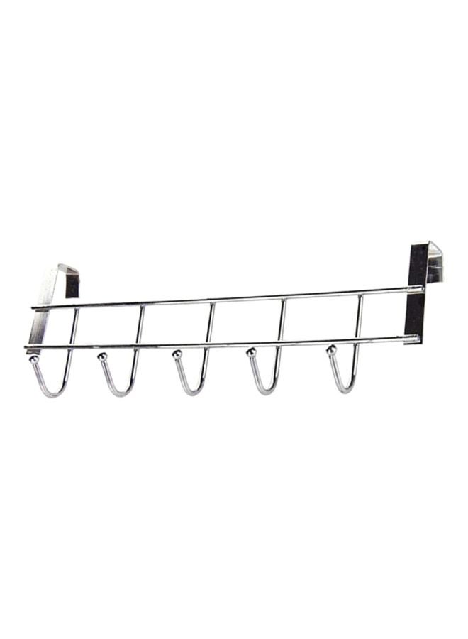 Door Hanging Storage Hook Silver - Image 1