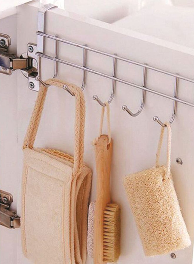 Door Hanging Storage Hook Silver - Image 3