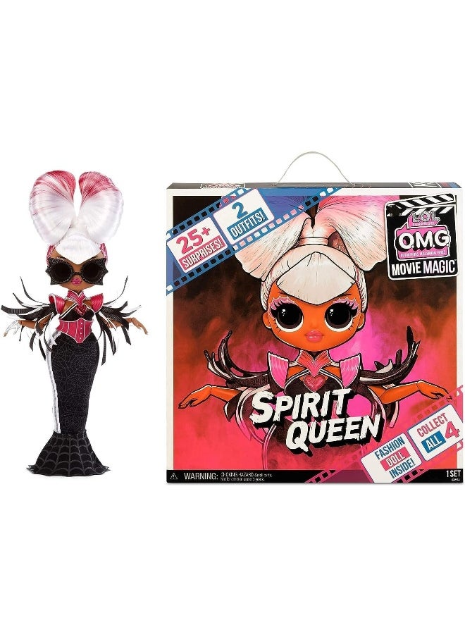 MGA Entertainment - L.O.L. Surprise! Omg Movie Magic Spirit Queen Fashion Doll With 25 Surprises & Set/Theatre Set Playset Series 1 - Image 1