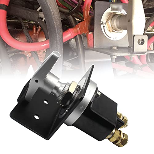 YZQPNB Battery Disconnect Switch with Lockout Plate Fits Negative Battery Doctor Replace 20247, 500A 12V-36V Master Battery Kill Switch Fixed Handle Isolator for Car Auto RV and Boat Waterproof - Image 3