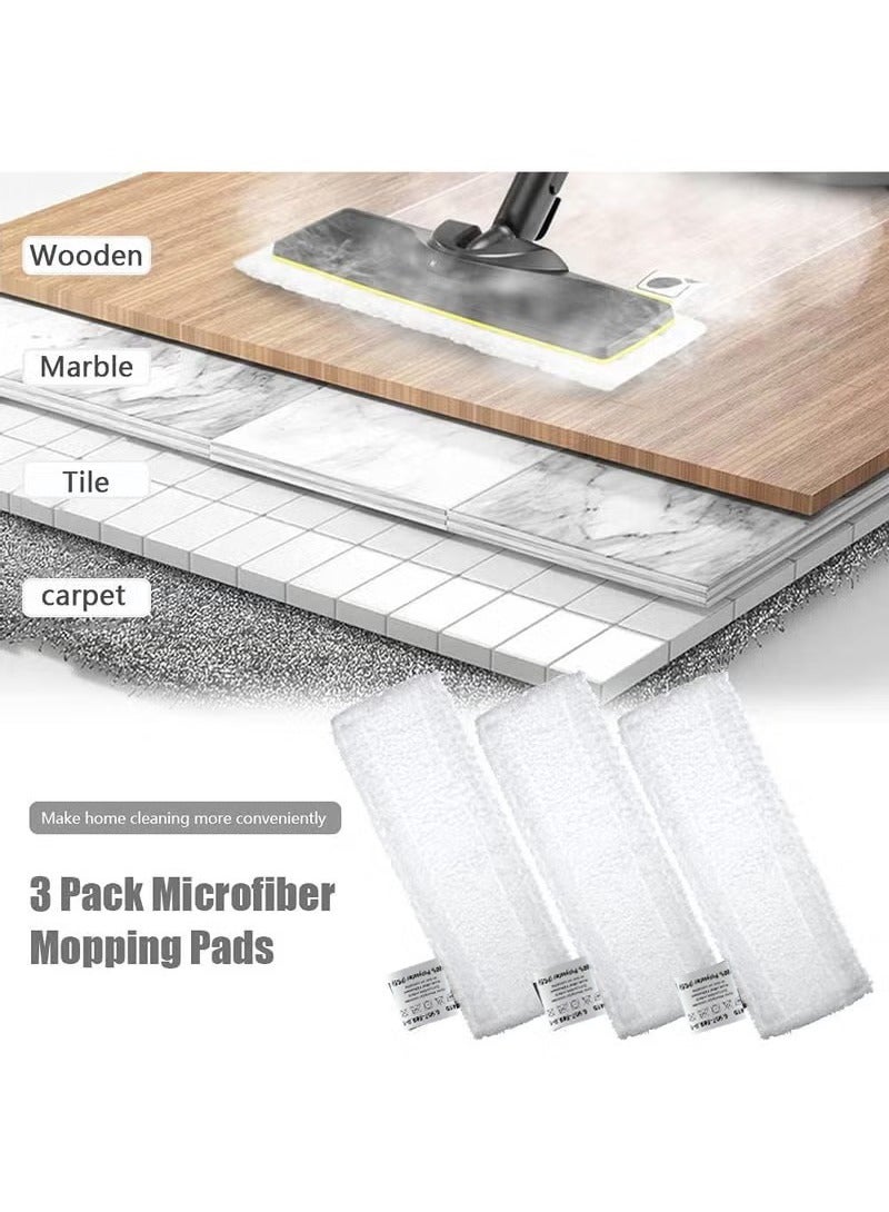 Neox 6 Pack Cloth Set Mopping Pads Replacement Compatible With Karchers SC2/ SC3/ SC4/ SC5 Microfiber Mopping Pads Cloth Accessories, White  - Image 2
