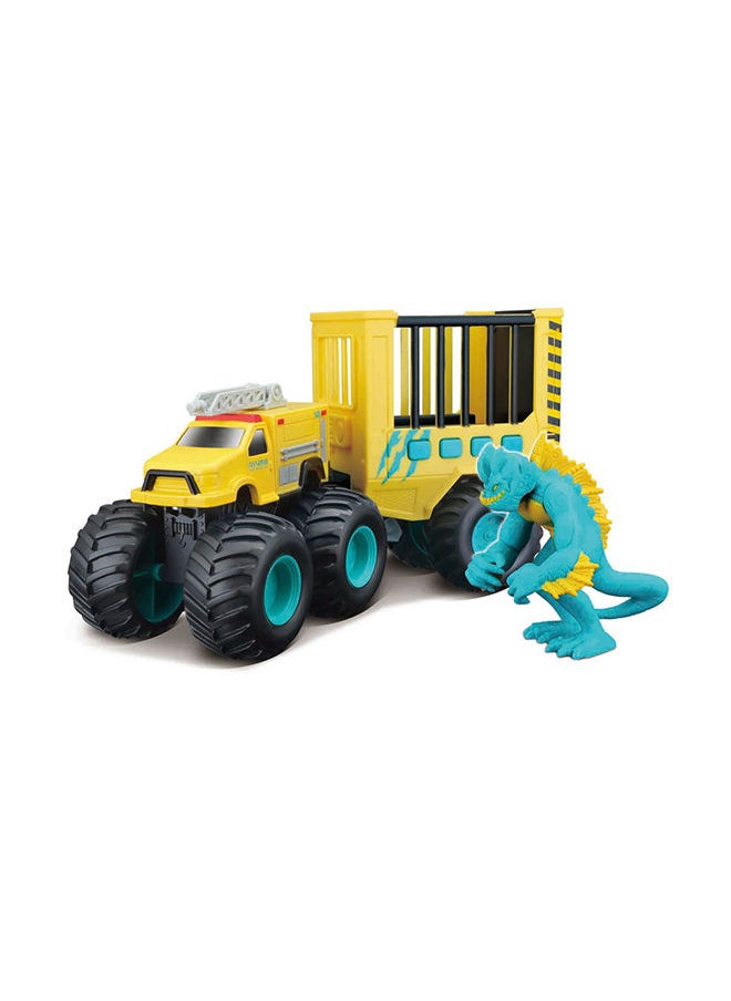 Maisto - Fresh Metal Monster Transport 4 X 4 Assorted Model Vehicle Gift for All Age Boys and Girls. - Image 1