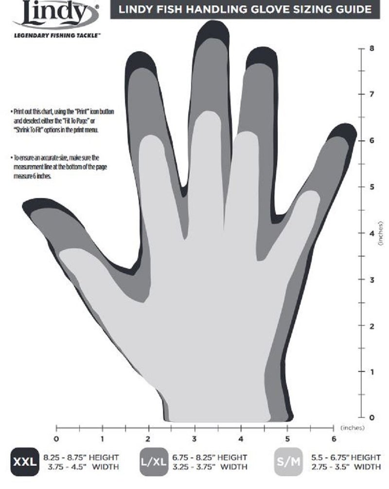 Lindy Fish Handling Glove (Small/Medium, Yellow, Right-hand) - Image 3