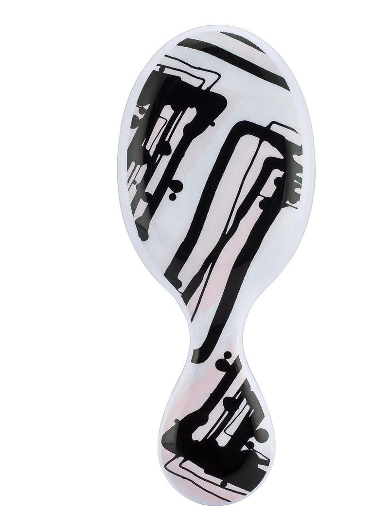 Wet Brush Squirt Detangling Hair Brush, Pink Lines (Watercolor Motif) - Mini Detangler Comb with Ultra-Soft IntelliFlex Bristles Glide Through Tangles with Ease - Pain-Free Hair Accessories - Image 4