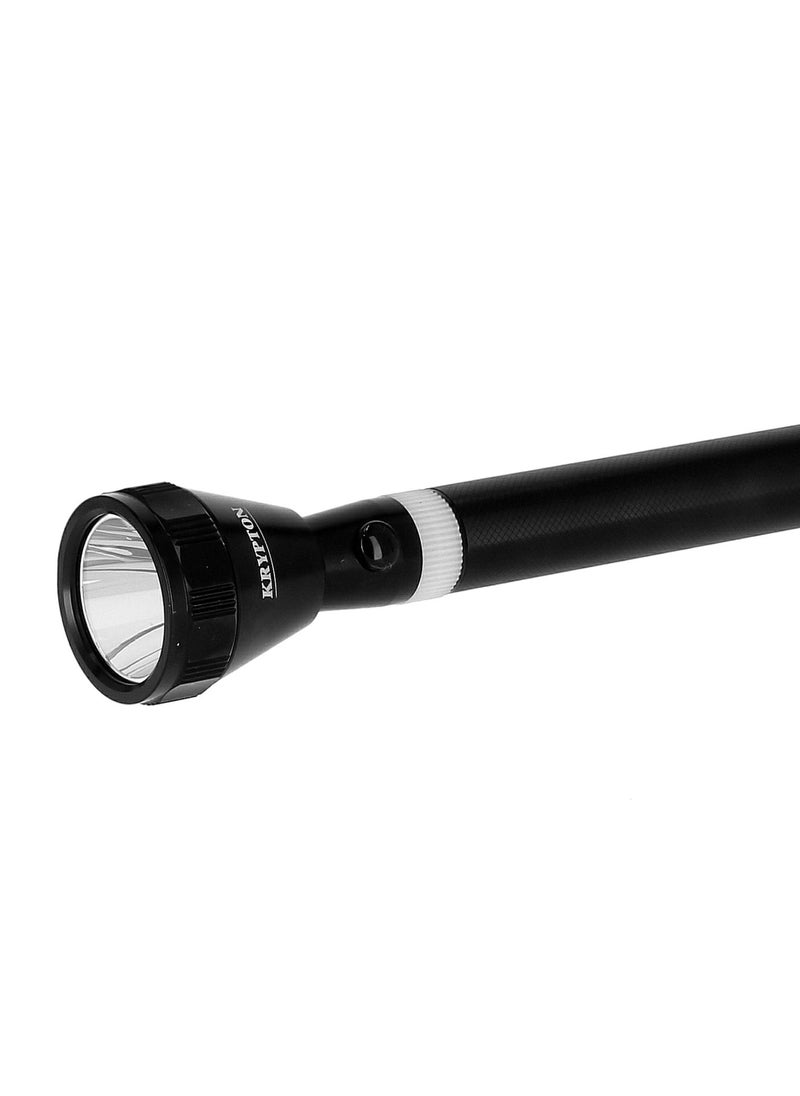 KRYPTON Rechargeable LED Flashlight Black  - Image 2