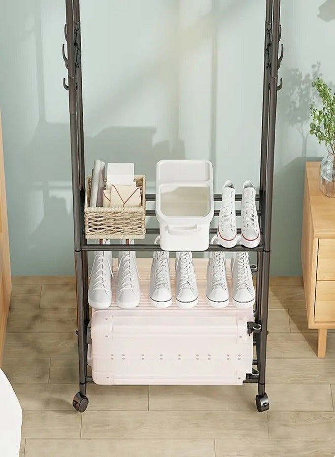 Clothes Drying Rack for Garments Adjustable and Foldable Laundry Drying Rack