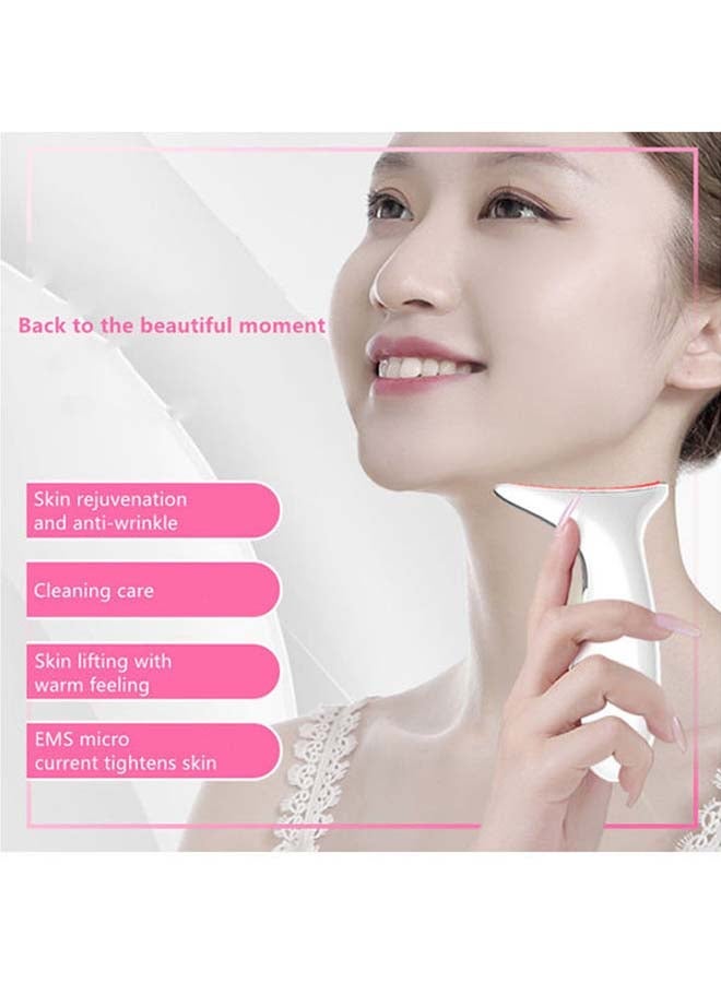 Captaintech Double Chin Therapy Facial Lifting Vibration Neck Massager Multicolour - Image 4