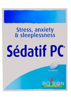 Sedatif PC Anxiety, Sleeplessness & Stress Relief Tablets 40's