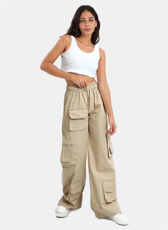 RAVIN Fashionable Slip On Cargo Pants - Image 4