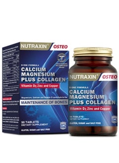NUTRAXIN NUTRAXIN B-ONE FORMULA CALCIUM, MAGNESIUM & COLLAGEN 90 TABS 