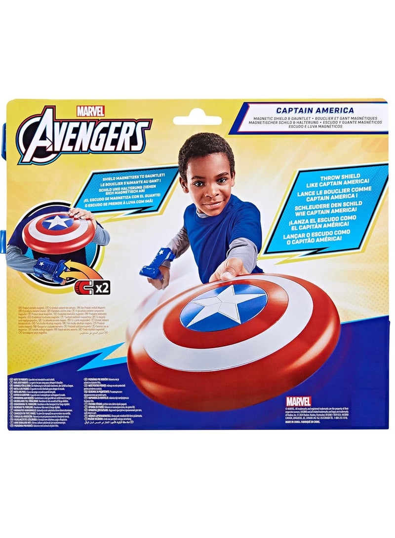 Marvel Captain America Magnetic Shield & Gauntlet - Image 4