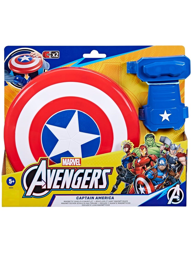 Marvel Captain America Magnetic Shield & Gauntlet - Image 3
