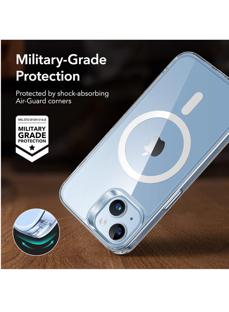 DUSALA For iPhone 13 Case Compatible with MagSafe Shockproof Military-Grade Protection, Magnetic Phone Case for iPhone 14/13 Classic Hybrid Case Clear - Image 5