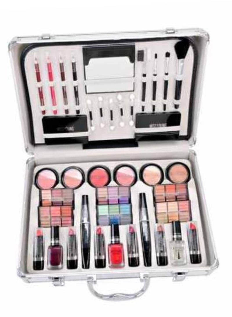 MSR SECRET FASHION 24H MAKEUP KIT Complete All-In-One Makeup Set With 36 Eyeshadows, Blush, Powders, Lipsticks, Mascaras And More. - Image 1