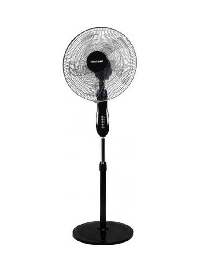 Starget 5 Blades Pedestal Fan 85.0 W ST-1800 Black/Grey