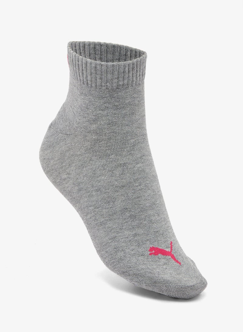 PUMA 3 Pack Plain Quarter Socks - Image 4