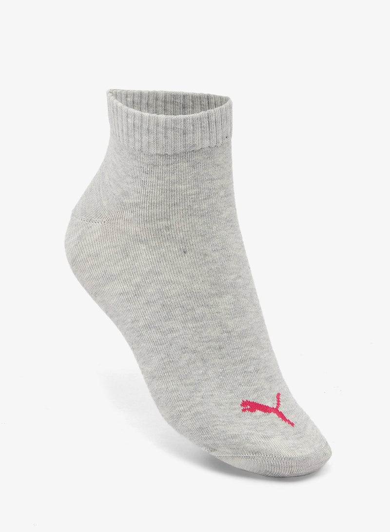 PUMA 3 Pack Plain Quarter Socks - Image 3