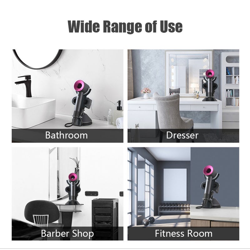 Hair Dryer Stand Replacement for Dyson Supersonic Hairdryer Bracket Power Plug Holder for Bathroom Dresser Barber Shop Hotel - Image 3