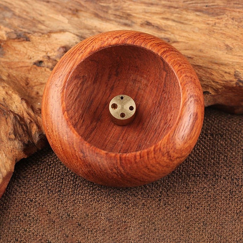 Bowl Shaped Incense Burner Mini Incense Stick Holder Desktop Censer Adornment - Image 4