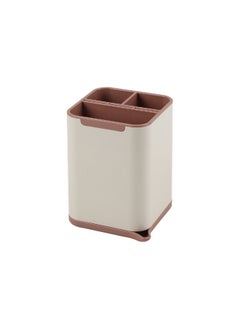 DANUBE HOME Danube Home Mocha Cutlery Holder 11.5 X 11.8 X 14.5 Cm | Abs Cutleries Stand | Durable Kitchen Utensils Accessories For Home Dining Kitchen - Multi Color  - Image 4