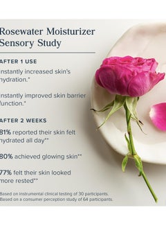 Heritage Store HERITAGE STORE Rosewater Facial Moisturizer and Rose Oil - Fresh Hydration Bundle for Dry to Combination Skin Care - With Hyaluronic Acid and Our Signature Rose Complex - Vegan, Hypoallergenic, 60-Day  - Image 2