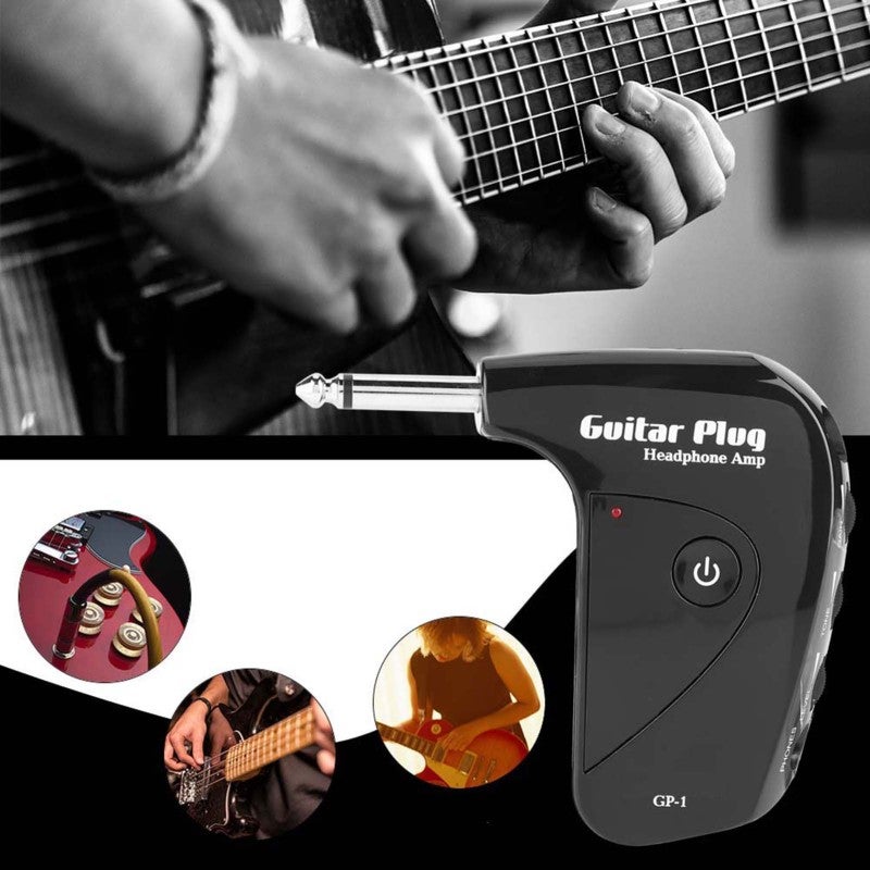 NUX Mini Guitar Amplifier: Portable Lightweight Design - British Distortion Effect Pocket Guitar Amp for Electric Guitar Practice, Portable Headphone Amp for On-the-Go Use

Wait, no, let me adjust to stri - Image 2