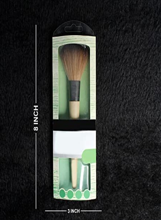 Fully Foundation Makeup Cosmetic Brush with Soft Hair - Image 2