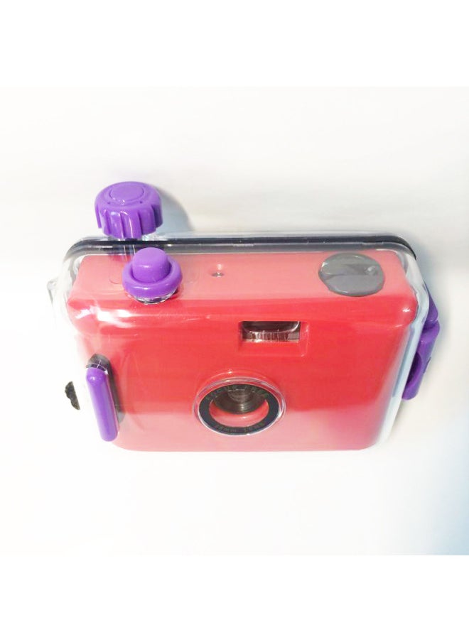 Generic - Source Manufacturer 135 Retro Film Film Fool Underwater Waterproof Diving Non-polaroid Camera Customization *made In Stock-Color:Red White Shell - Image 1