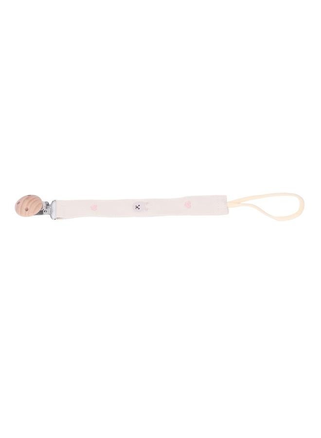 Pacifier Clip Cloth Baby Teething Toy Teether Chewing Holder Strap Easy Carrying for Infant Rabbit  - Image 2