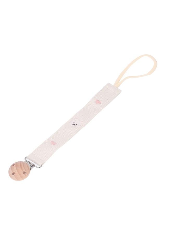 Pacifier Clip Cloth Baby Teething Toy Teether Chewing Holder Strap Easy Carrying for Infant Rabbit  - Image 3