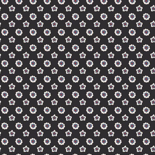 Vera Bradley Women's Fleece Plush Throw Blanket, Mini Flower Dot Black, One Size - Image 4