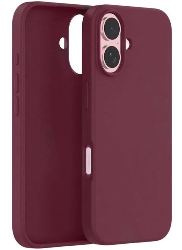 JAJEEK Liquid Silicone Case for iPhone 16 – Ultra Slim Design with Soft Anti-Scratch Microfiber Lining & Drop Protection - Image 2