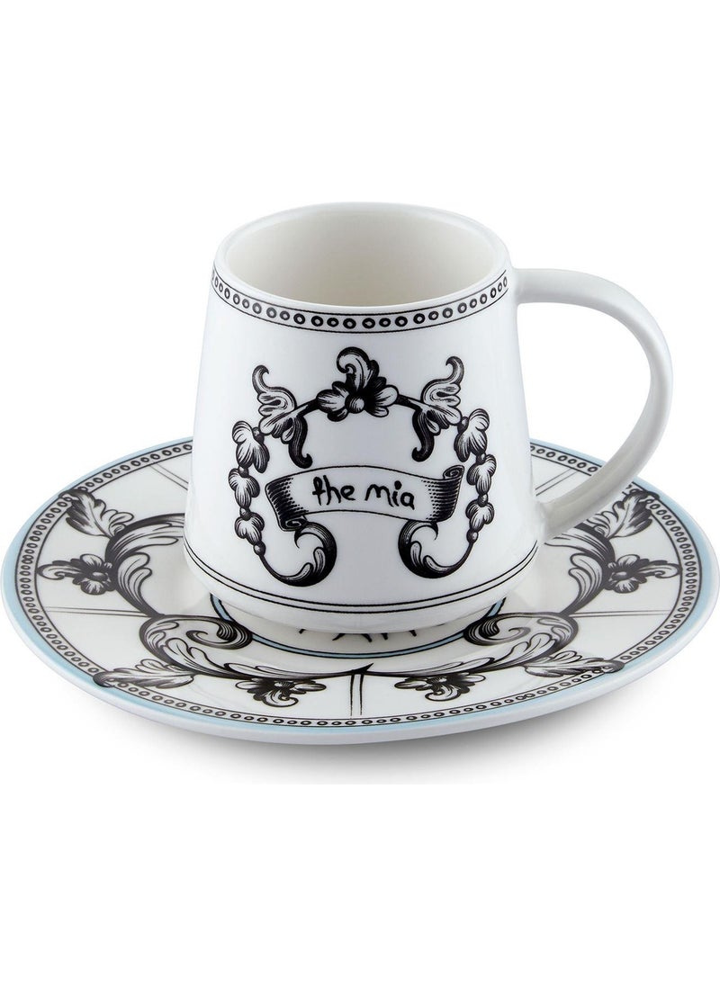 THE MIA كوب قهوة تركي ميا مون أمور بسعة 100 سم مكعب CUP0046 