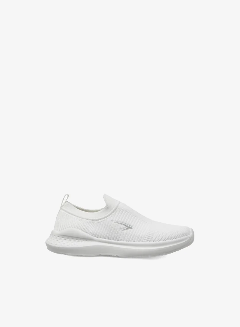 Dash Textured Slip-On Sports Shoes with Pull Tab