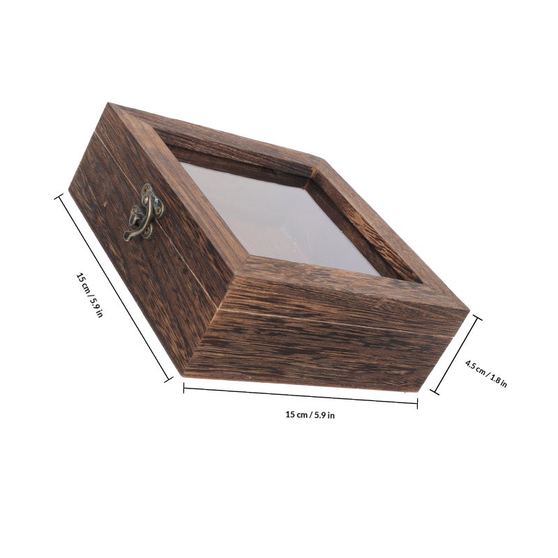 Specimen Display Box Retro Sample Container Jewelry Packaging Box - Image 2