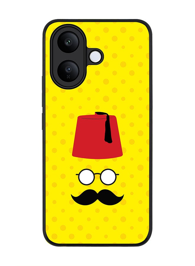 Stylizedd For vivo V60 Lite 5G / V60 Lite 4G Case,Slim fit Camera Protection, Shockproof Thin Phone cover  - Moussy Basha - Image 1