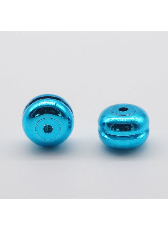 Supply Automatic Lathe Non-standard Parts Processing Model Car Four-wheel Drive Modified Accessories Copper Ding Counterweight Anti-jump Ding Ding-Color:Blue