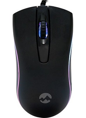 Everest Sm-M9 USB Black 3D Optical LED Mouse + Logitech Gaming Mouse Pad  - Image 4
