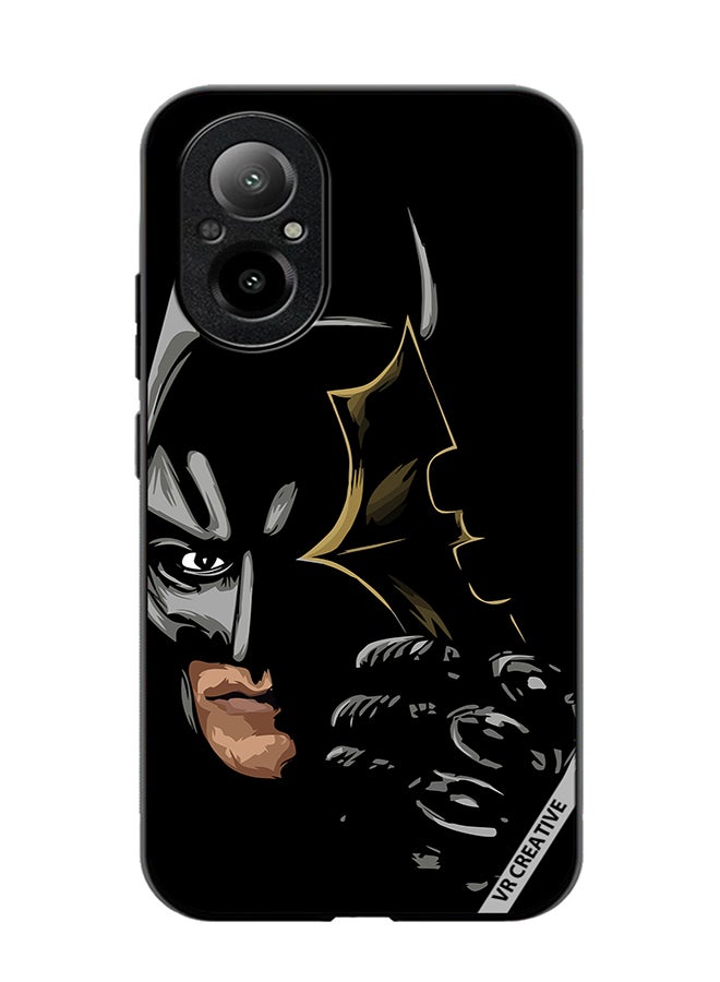 VR CREATIVE Protective Case Cover For Realme C67 4G Batman Black Design Multicolour - Image 1