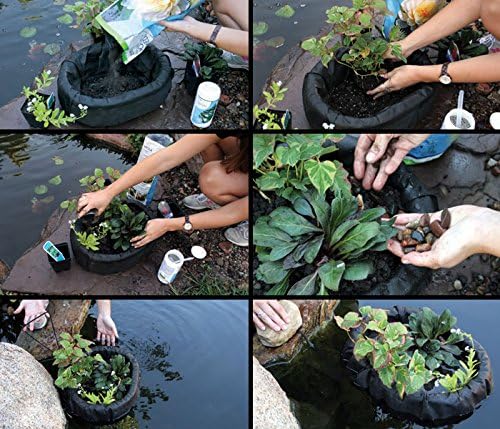 Aquascape Floating Island Planter for Ponds Gardens and Water Features  89006 Black - Image 2