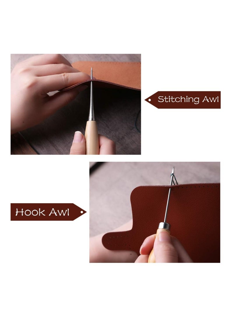 Embroidery Patterns Punch Needle Kit Craft Tool Embroidery Pen Set Multi Color - Image 5