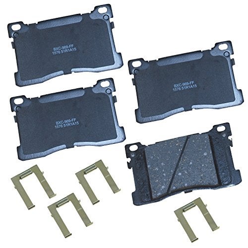 Bendix Premium SBC1576 Ceramic Front Brake Pads for Hyundai Equus 2016-2012, Kia K900 2017-2015 - Image 1