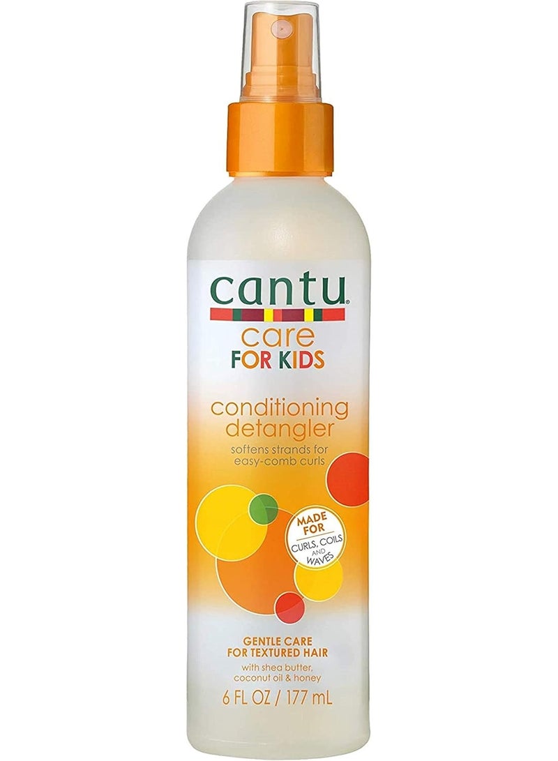 Cantu Care for Kids Shapmoo + Conditioner + Detangler + Curling Cream Set - Image 2