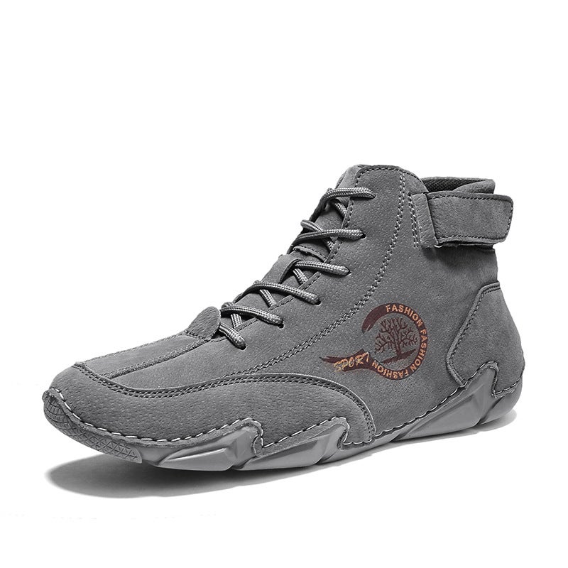 Men's Martin Ankle Boots - Casual Lace-up Boots - Image 1