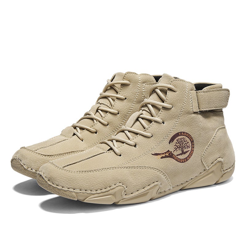 Men's Martin Ankle Boots - Casual Lace-up Boots - Image 5