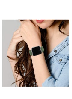 Generic Adjustable Braided Solo Loop Stretchable Elastics Sport for iWatch Ultra Compatible with Apple iWatch Bands 49/42/44/45mm Women Men  - Image 3
