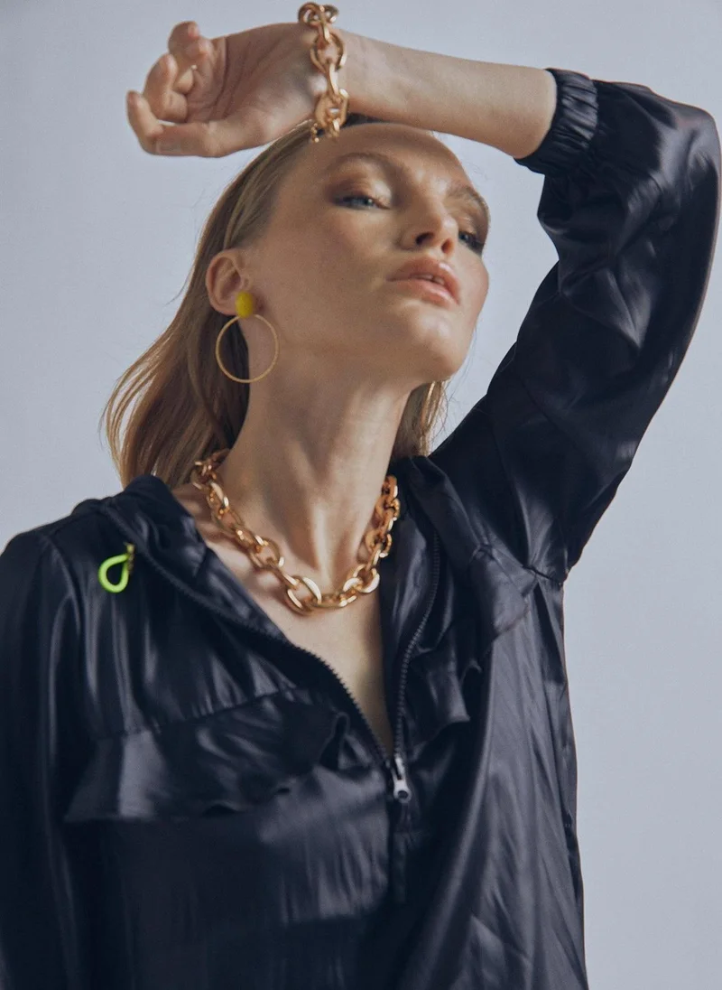 Lola Casademunt Bomber jacket shirt