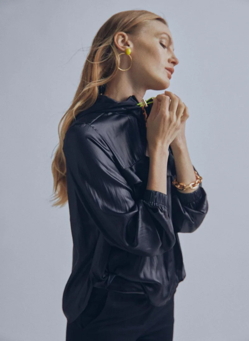 Lola Casademunt Bomber jacket shirt
