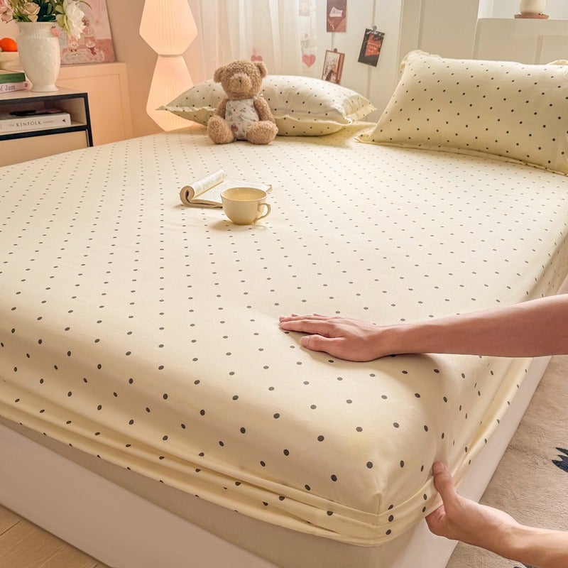 شريحة ملاءة تجارية، غطاء مرتبة سيمونز، غطاء واقي، غطاء مرتبة مضاد للغبار، طلب قطعة واحدة 1.2م/ 1.5م لون صلب - Image 5