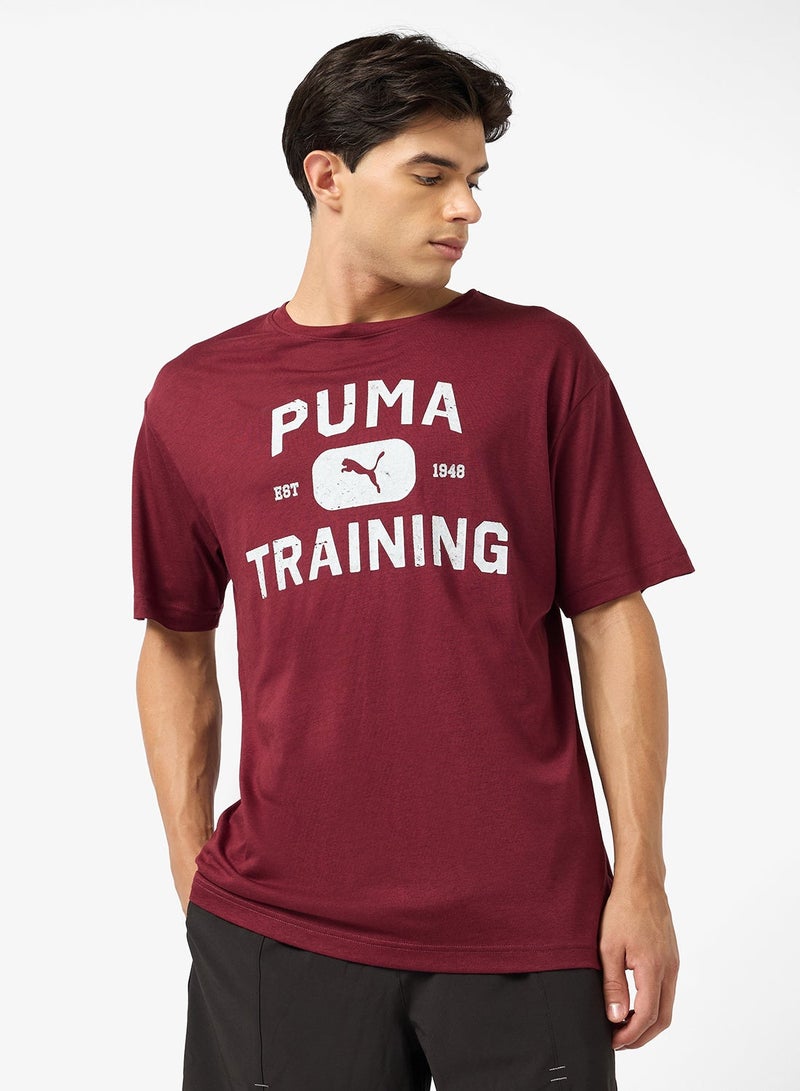 PUMA Graphics Logo Relaxed T-Shirt - Image 1